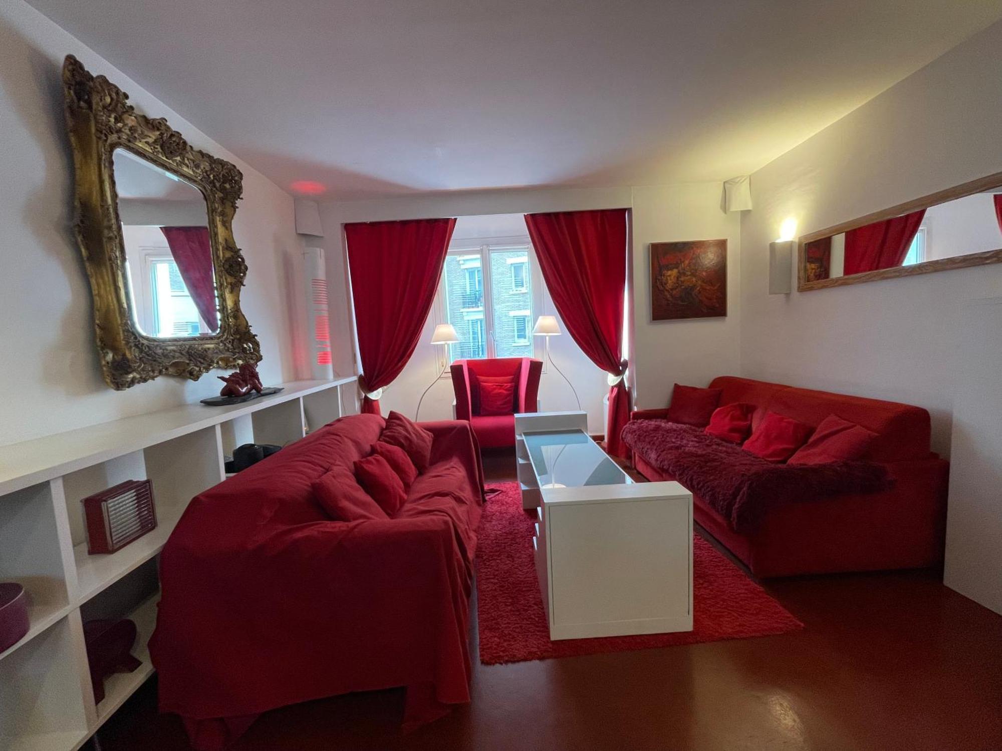Apartmán Red Flat Paříž Exteriér fotografie