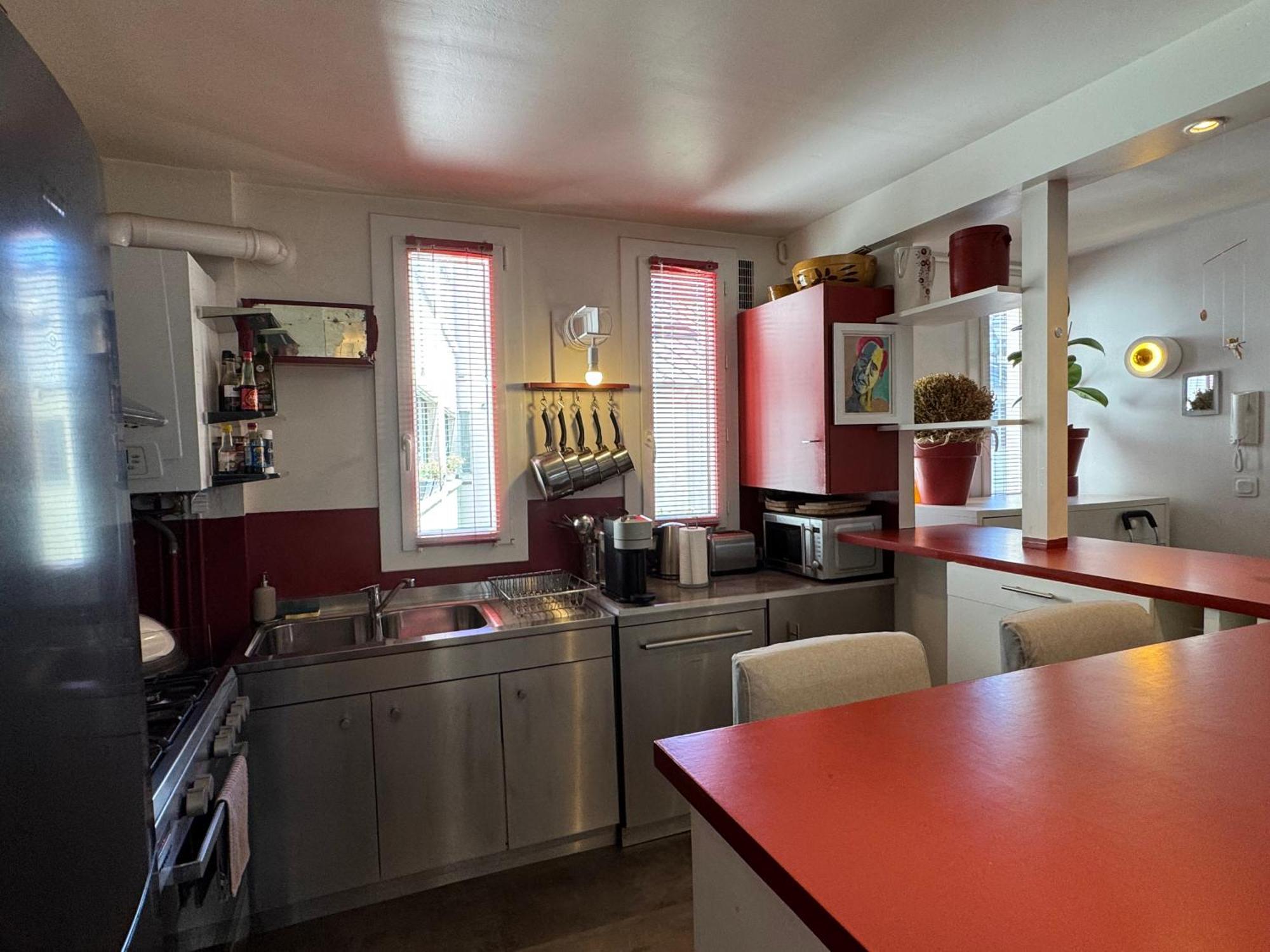 Apartmán Red Flat Paříž Exteriér fotografie