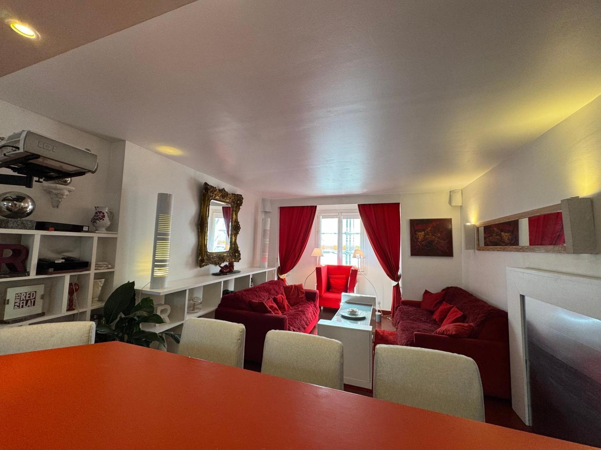 Apartmán Red Flat Paříž Exteriér fotografie