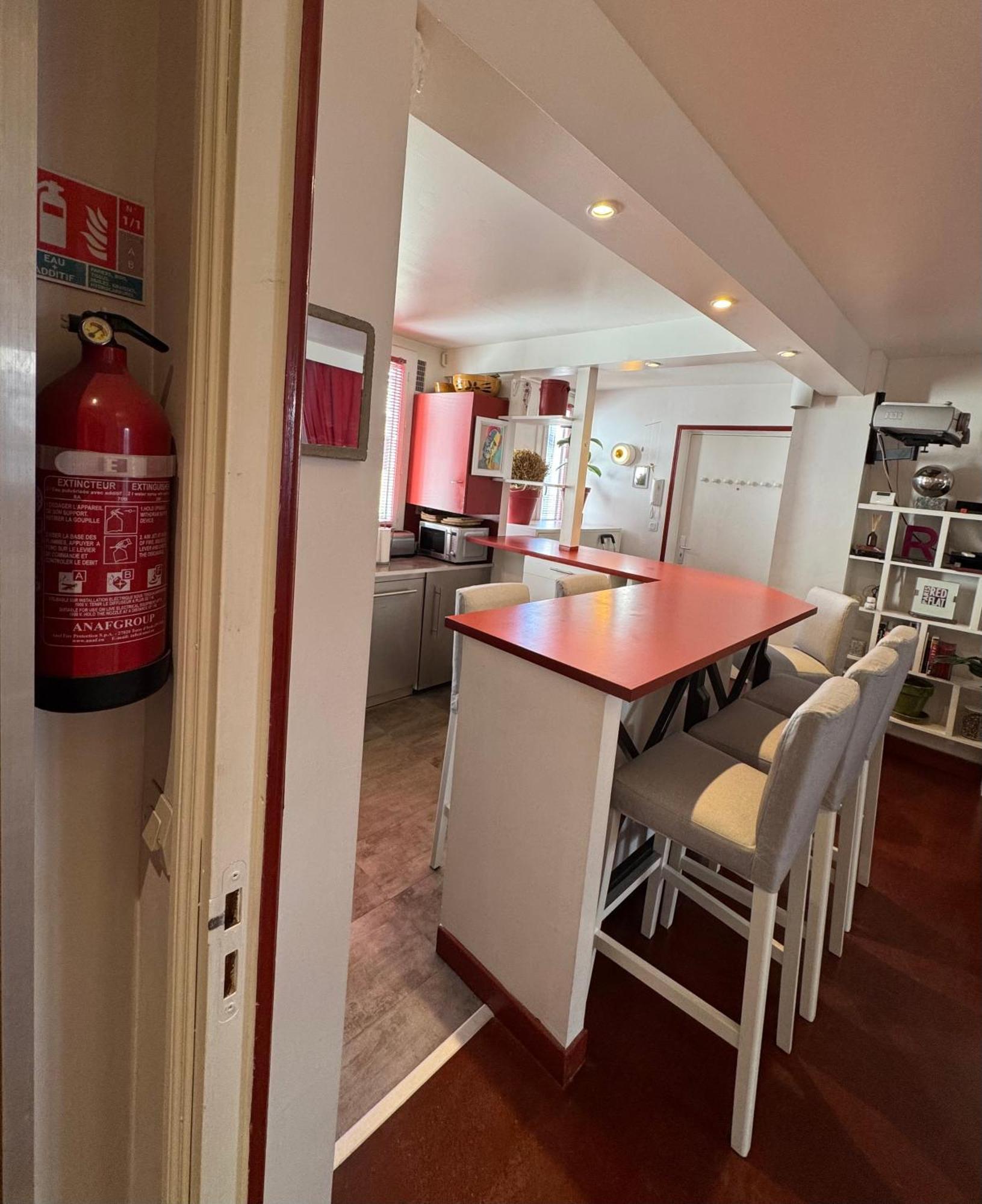 Apartmán Red Flat Paříž Exteriér fotografie