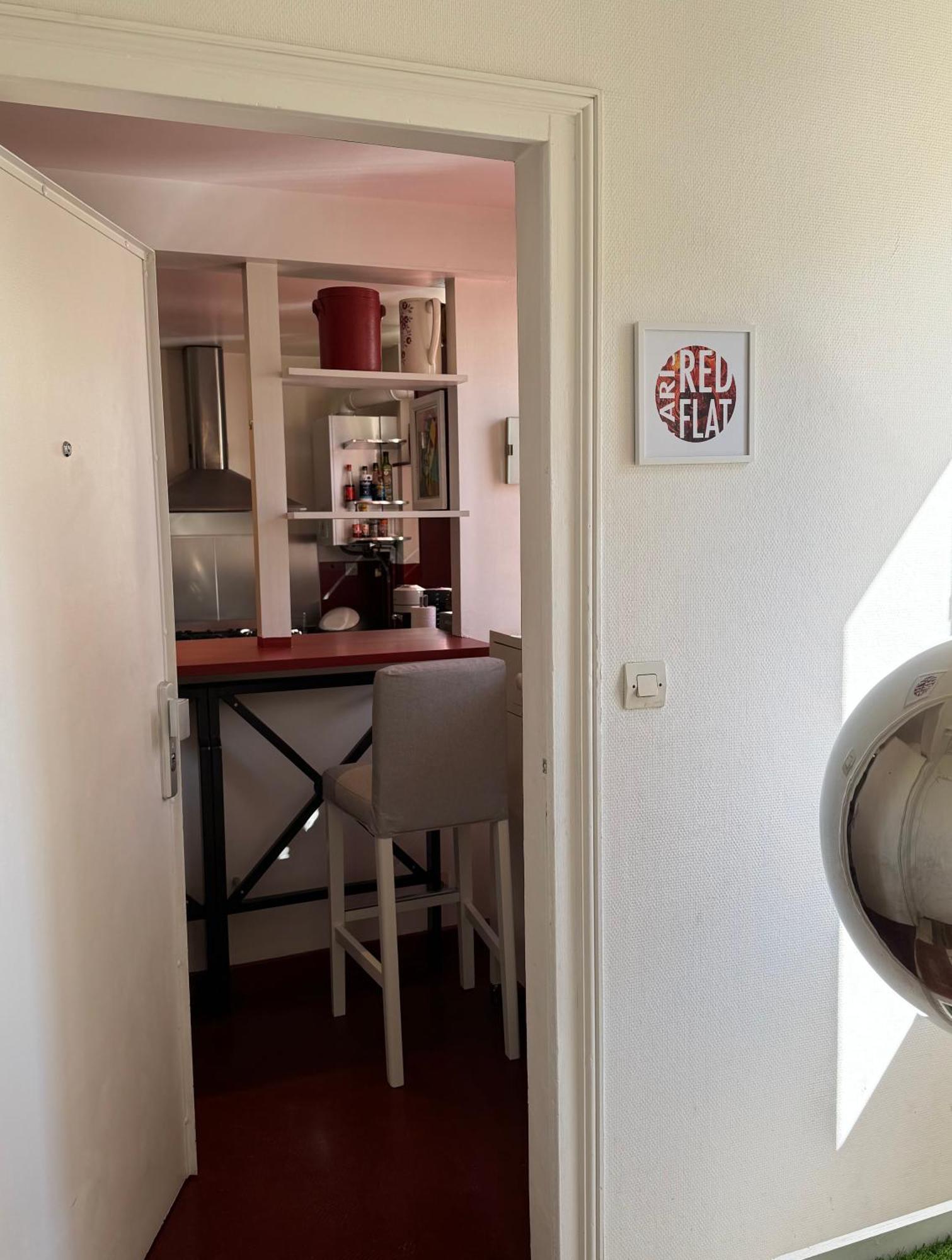 Apartmán Red Flat Paříž Exteriér fotografie